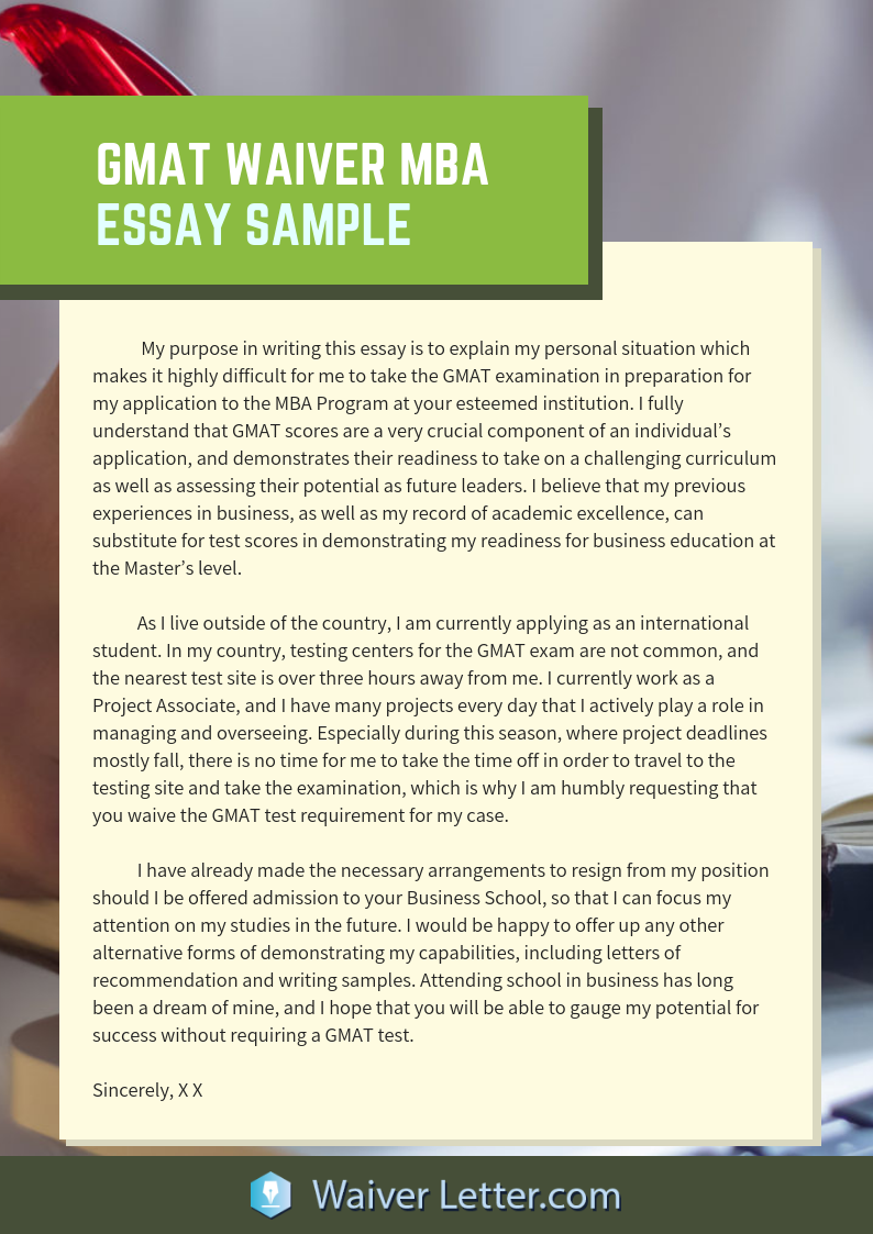 how to write a gmat essay